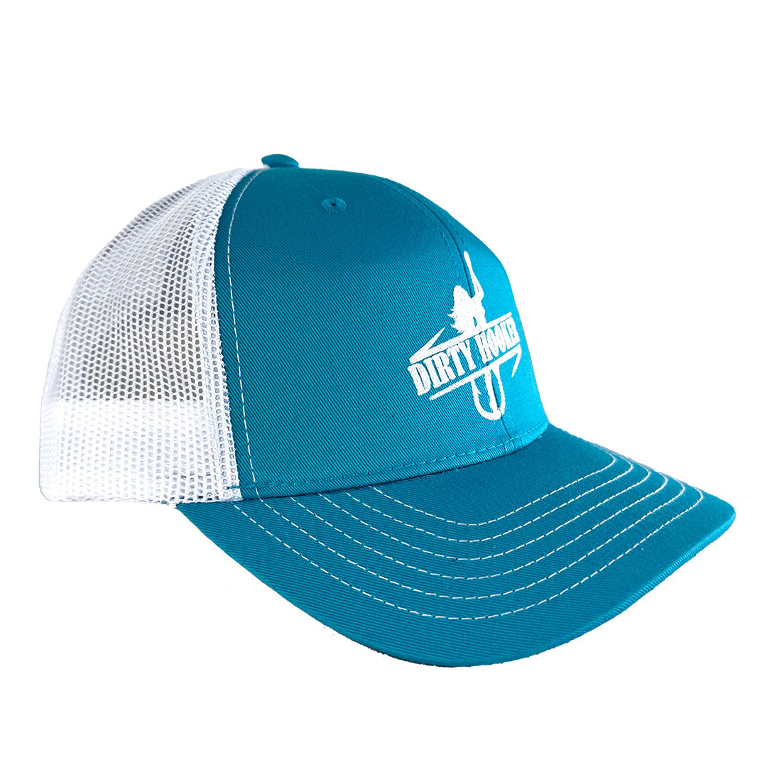 Dirty Hooker White Hooked Hats